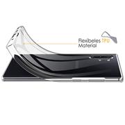 Schutzhülle für Samsung Galaxy Note 10 Plus Hülle Transparent Slim Cover Clear Case