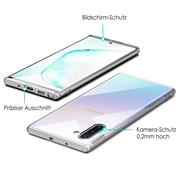 Schutzhülle für Samsung Galaxy Note 10 Hülle Transparent Slim Cover Clear Case