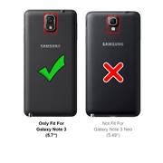 Schutzhülle für Samsung Galaxy Note 3 Hülle Transparent Slim Cover Clear Case