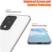 Schutzhülle für Samsung Galaxy S20 Ultra Hülle Transparent Slim Cover Clear Case