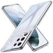 Schutzhülle für Samsung Galaxy S21 Ultra Hülle Transparent Slim Cover Clear Case