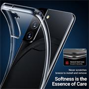 Schutzhülle für Samsung Galaxy S22 Plus Hülle Transparent Slim Cover Clear Case