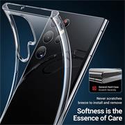 Schutzhülle für Samsung Galaxy S22 Ultra Hülle Transparent Slim Cover Clear Case