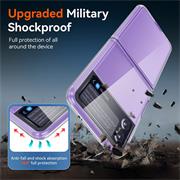 Schutzhülle für Samsung Galaxy Z Flip 3 Hülle Transparent Slim Cover Clear Case