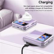 Schutzhülle für Samsung Galaxy Z Flip 4 Hülle Transparent Slim Cover Clear Case