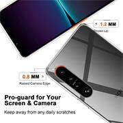 Schutzhülle für Sony Xperia 1 IV Hülle Transparent Slim Cover Clear Case