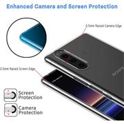 Schutzhülle für Sony Xperia 5 Hülle Transparent Slim Cover Clear Case