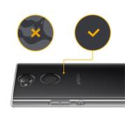 Schutzhülle für Sony Xperia L2 Hülle Transparent Slim Cover Clear Case
