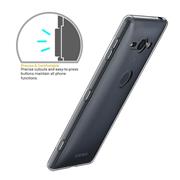 Schutzhülle für Sony Xperia XZ2 Compact Hülle Transparent Slim Cover Clear Case