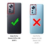 Schutzhülle für Xiaomi 12 Pro Hülle Transparent Slim Cover Clear Case