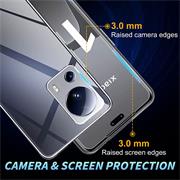 Schutzhülle für Xiaomi 13 Lite Hülle Transparent Slim Cover Clear Case