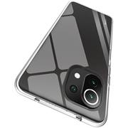 Schutzhülle für Xiaomi Mi 11 Lite Hülle 4G / 5G Transparent Slim Cover Clear Case