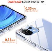 Schutzhülle für Xiaomi Mi 11 Lite Hülle 4G / 5G Transparent Slim Cover Clear Case