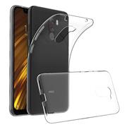 Schutzhülle für Xiaomi Pocophone F1 Hülle Transparent Slim Cover Clear Case