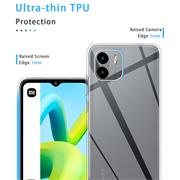 Schutzhülle für Xiaomi Redmi A1 Hülle Transparent Slim Cover Clear Case