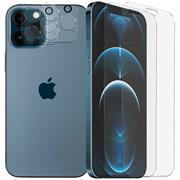 Panzerglas für Apple iPhone 12 Pro Max Schutzfolie 2x Kamera Schutzglas Folie 2x Panzerfolie