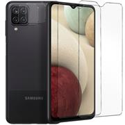 Panzerglas für Samsung Galaxy A12 / M12 Schutzfolie 2x Kamera Schutzglas Folie 2x Panzerfolie
