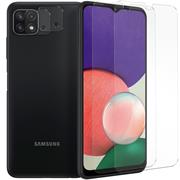 Panzerglas für Samsung Galaxy A22 5G Schutzfolie 2x Kamera Schutzglas Folie 2x Panzerfolie