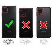Panzerglas für Samsung Galaxy A22 5G Schutzfolie 2x Kamera Schutzglas Folie 2x Panzerfolie