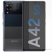Panzerglas für Samsung Galaxy A42 5G Schutzfolie 2x Kamera Schutzglas Folie 2x Panzerfolie