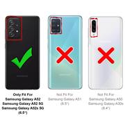 Panzerglas für Samsung Galaxy A52 4G/5G / A52s 5G Schutzfolie 2x Kamera Schutzglas Folie 2x Panzerfolie