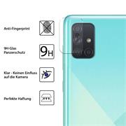 Panzerglas für Samsung Galaxy A71 Schutzfolie 2x Kamera Schutzglas Folie 2x Panzerfolie