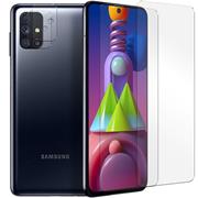 Panzerglas für Samsung Galaxy M51 Schutzfolie 2x Kamera Schutzglas Folie 2x Panzerfolie