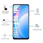 Panzerglas für Xiaomi Mi 10 Lite Schutzfolie 2x Kamera Schutzglas Folie 2x Panzerfolie