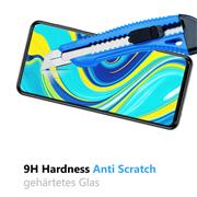 Panzerglas für Xiaomi Redmi Note 9S Schutzfolie 2x Kamera Schutzglas Folie 2x Panzerfolie