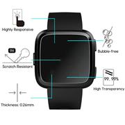 6x Schutzfolie für Fitbit Versa Display Schutz Panzerfolie