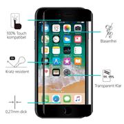 Full Screen Panzerglas für Apple iPhone 7 / 8 / SE 2 Schutzfolie Glas Vollbild Panzerfolie