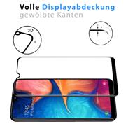 Full Screen Panzerglas für Samsung Galaxy A12 / M12 Schutzfolie Glas Vollbild Panzerfolie