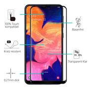 Full Screen Panzerglas für Samsung Galaxy A41 Schutzfolie Glas Vollbild Panzerfolie