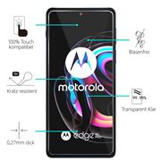 Panzerglas für Motorola Edge 20 Pro Glas Folie Displayschutz Schutzfolie