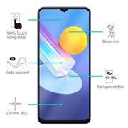 Panzerglas für Vivo Y72 5G Glas Folie Displayschutz Schutzfolie