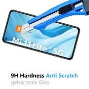 Panzerglas für Xiaomi Mi 11 Lite Glas Folie Displayschutz Schutzfolie