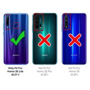 Panzerglas für Honor 20 Lite Glas Folie Displayschutz Schutzfolie