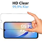 Panzerglas für Samsung Galaxy A34 5G Glas Folie Displayschutz Schutzfolie