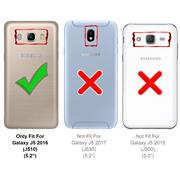 Panzerglas für Samsung Galaxy J5 2016 Glas Folie Displayschutz Schutzfolie