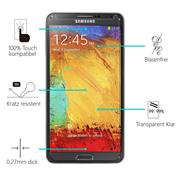 Panzerglas für Samsung Galaxy Note 3 Glas Folie Displayschutz Schutzfolie