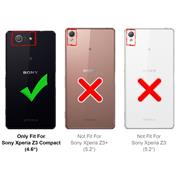 Panzerglas für Sony Xperia Z3 Compact Glas Folie Displayschutz Schutzfolie