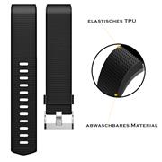 Sport Armband Gr. L für Fitbit Charge 2 Ersatzarmband Fitness Silikon Band Ersatzband