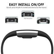 Sport Armband Gr. L für Fitbit Charge 2 Ersatzarmband Fitness Silikon Band Ersatzband