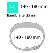 Sport Armband Gr. S für Fitbit Charge 3, Charge 4 Ersatzarmband Fitness Silikon Band Ersatzband