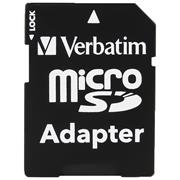 Verbatim Premium 128 GB Micro SD SDXC Speicherkarte + Adapter Class 10 Card Karte