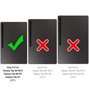Klapphülle für Samsung Galaxy Tab S8 Hülle Tablet Tasche Flip Cover Case Schutzhülle
