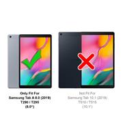 Matte Silikon Hülle für Samsung Galaxy Tab A 8.0 (2019) Schutzhülle Tasche Case