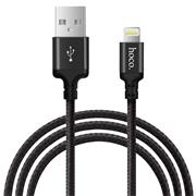 Hoco High Speed X14 - 1m Lightning Ladekabel Nylon USB Kabel Datenkabel