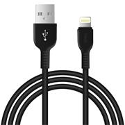 Hoco USB Kabel X20 - 2m Lightning Ladekabel verstärkte Kabelführung Datenkabel