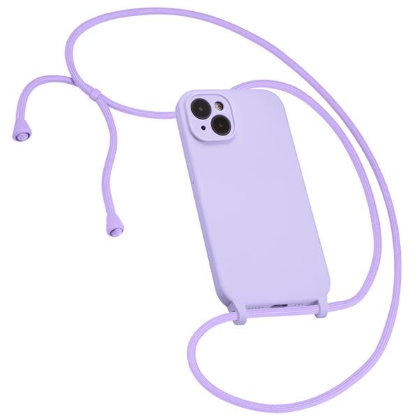 Yoedge Handyhülle Mit Kette Für IPhone 13/14 – Transparent, Stoßfest & Mit Verstellbarem Umhängeband